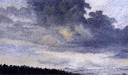 Pierre de Valenciennes Wolkenstudien Spain oil painting artist